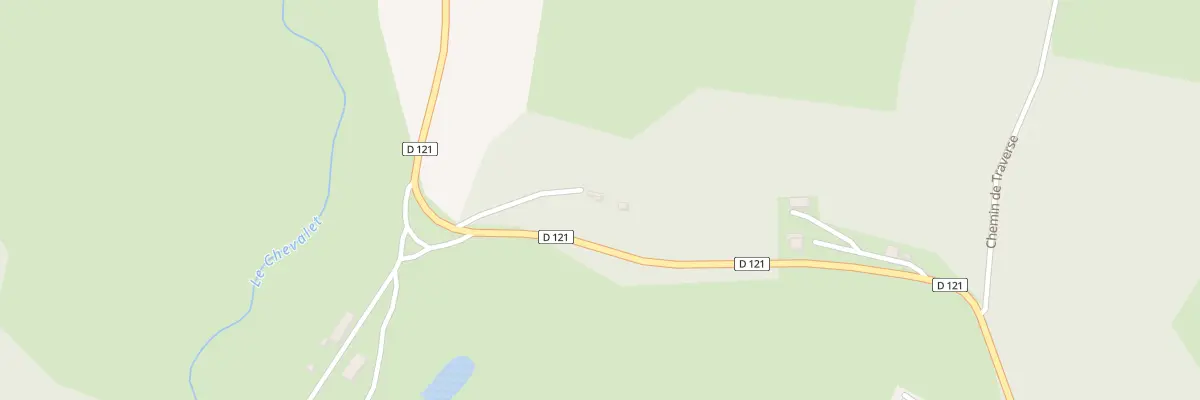 Plan du 45 Rte de Rochecivière à Miremont