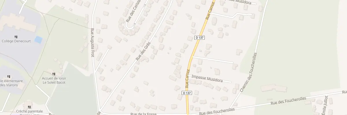 Plan du 77 Rue Carnot à Bois-le-Roi