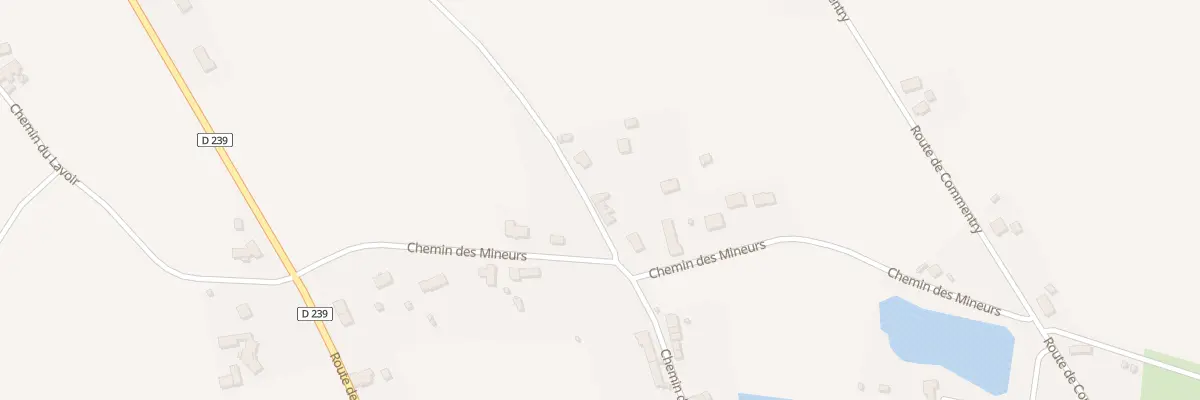 Plan du 54 Che des Terres Fortes à Chamblet