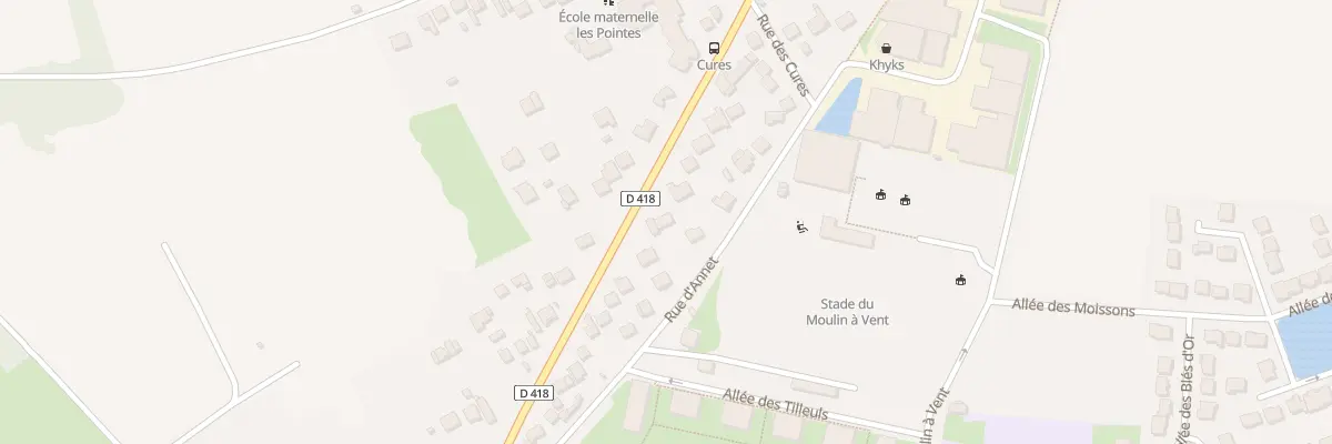 Plan du 168 Rue de Claye à Thorigny-sur-Marne