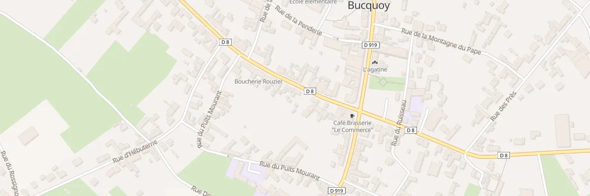 Plan du 7 Rue du Moulin à Bucquoy
