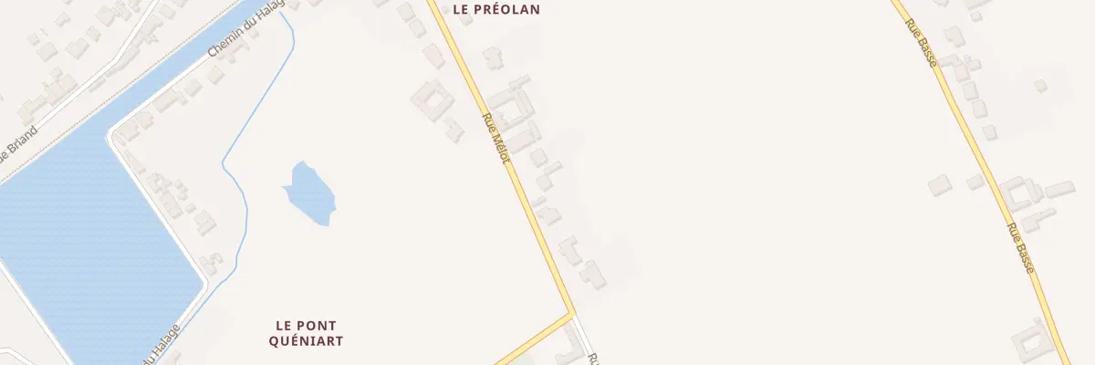 Plan du 251 Rue Mélot à Beuvry