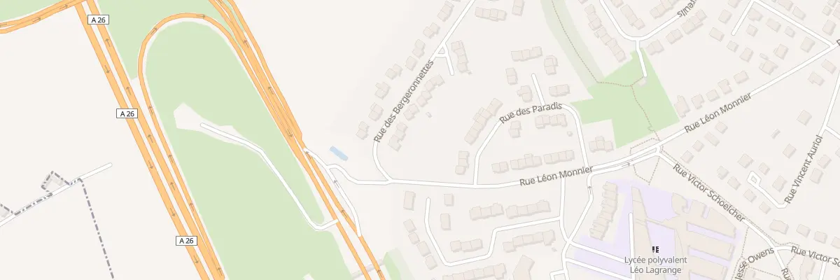 Plan du 6 Rue des Bergeronnettes à Bully-les-Mines