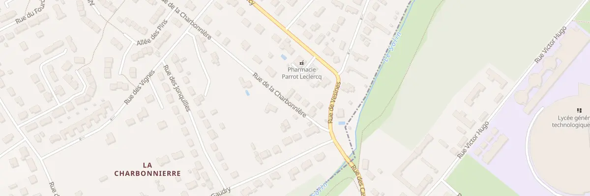 Plan du 68 Rue de la Charbonnière à Pannes