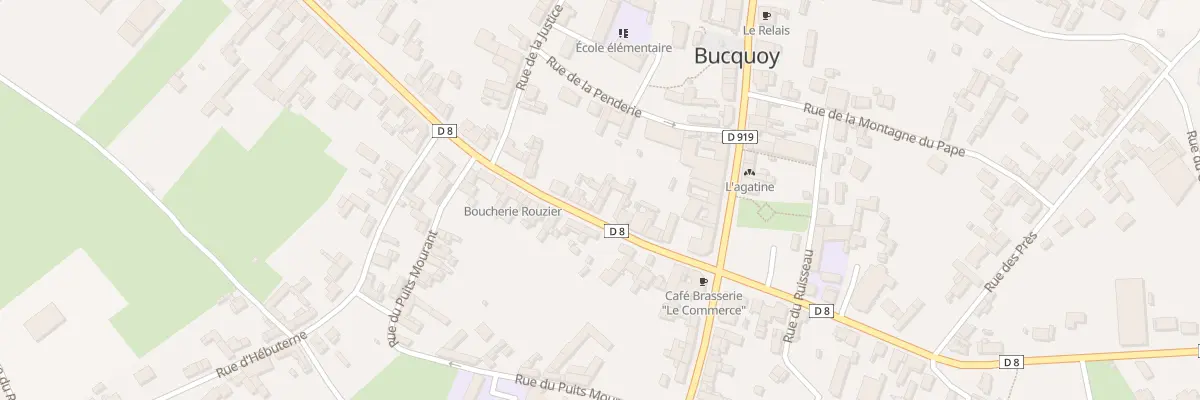Plan du 10 Rue du Moulin à Bucquoy