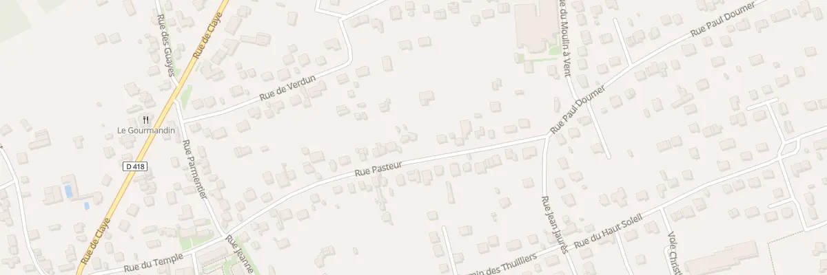 Plan du 43 Rue Pasteur à Thorigny-sur-Marne