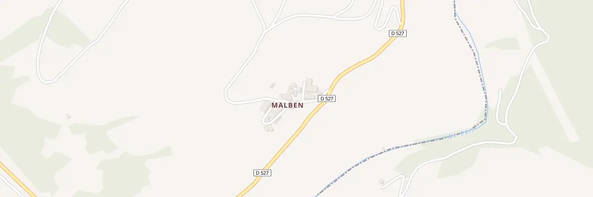 Plan du 5387 Malben à Broquiès