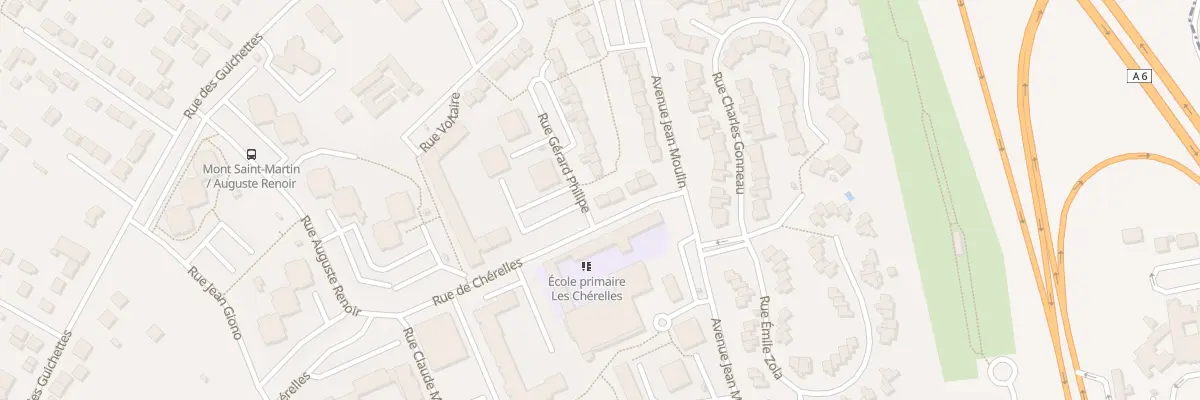 Plan du 53 Rue de Chérelles à Nemours