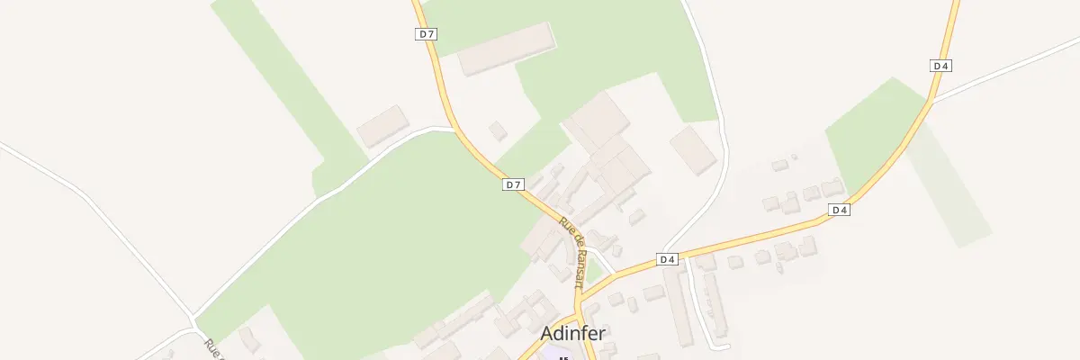 Plan du 8 Rue de Ransart à Adinfer