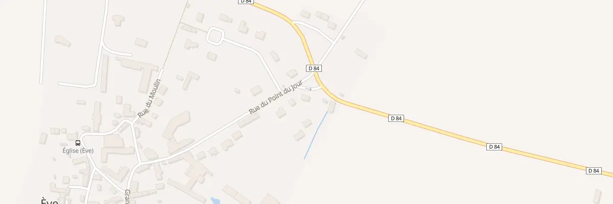 Plan du 26 Rue du Point du Jour à Ève