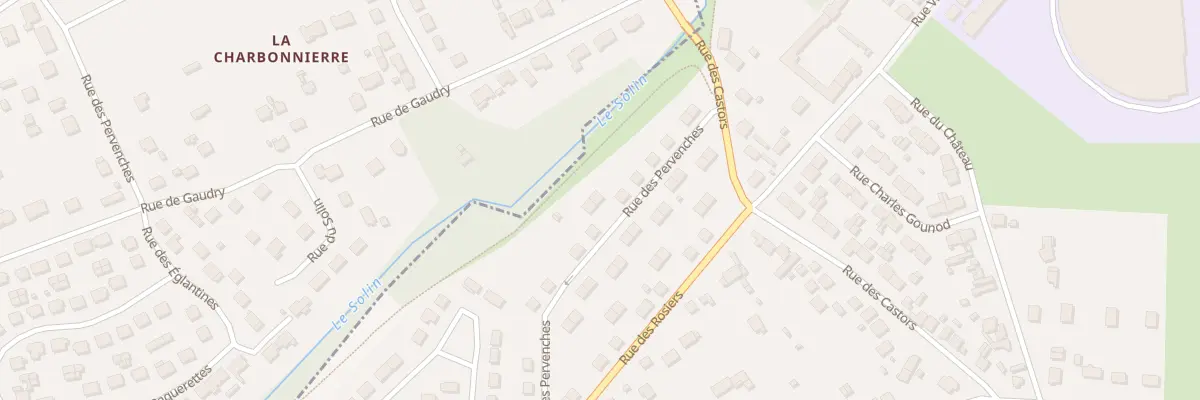 Plan du 19 Rue des Pervenches à Villemandeur