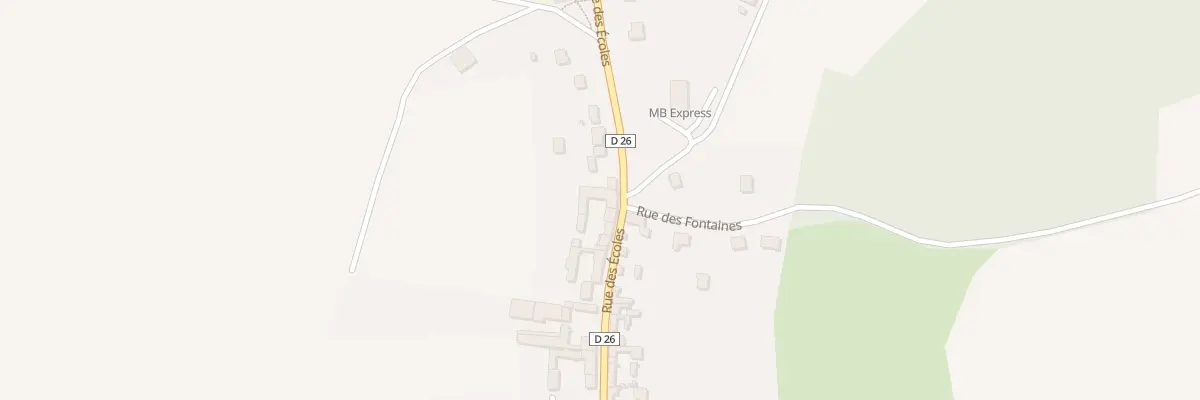 Plan du 41 Rue des Ecoles à Canly