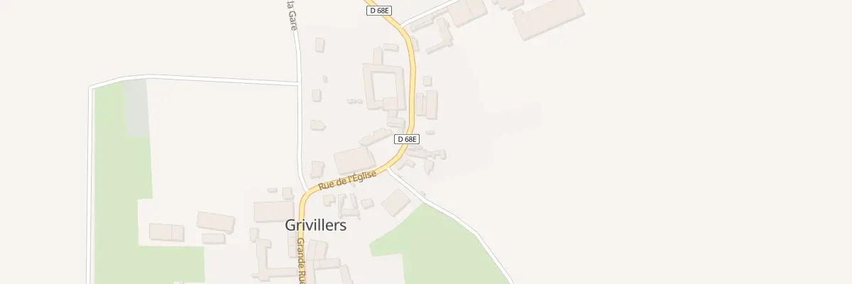 Plan du 5003 Rue Verte à Grivillers