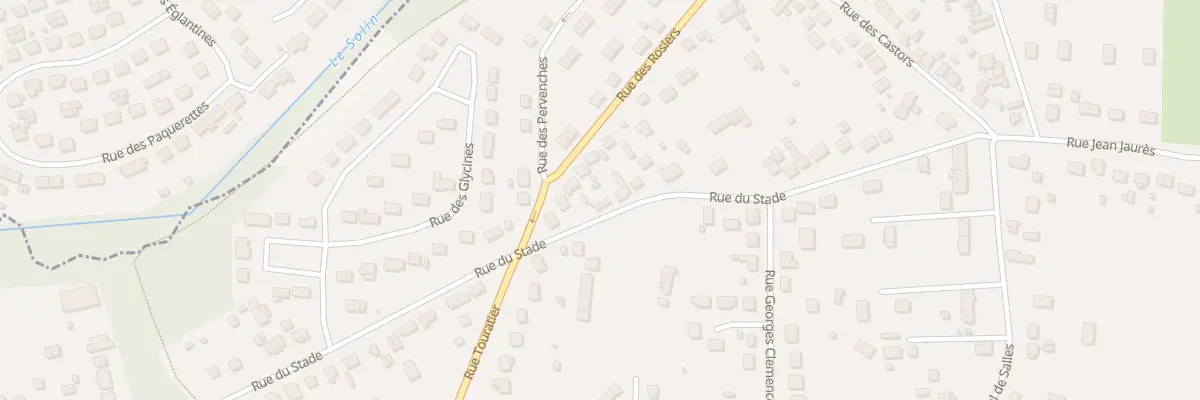 Plan du 32 Rue du Stade à Villemandeur