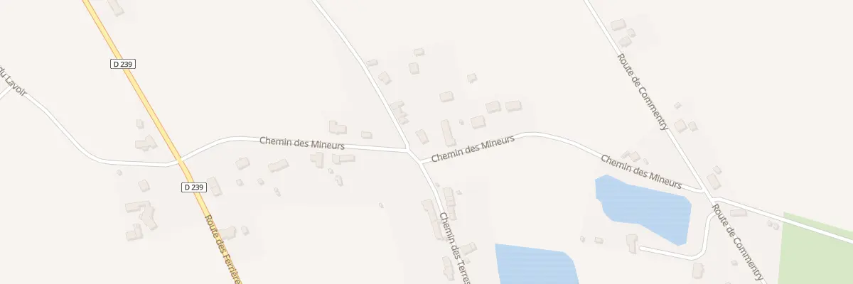 Plan du 48 Che des Terres Fortes à Chamblet