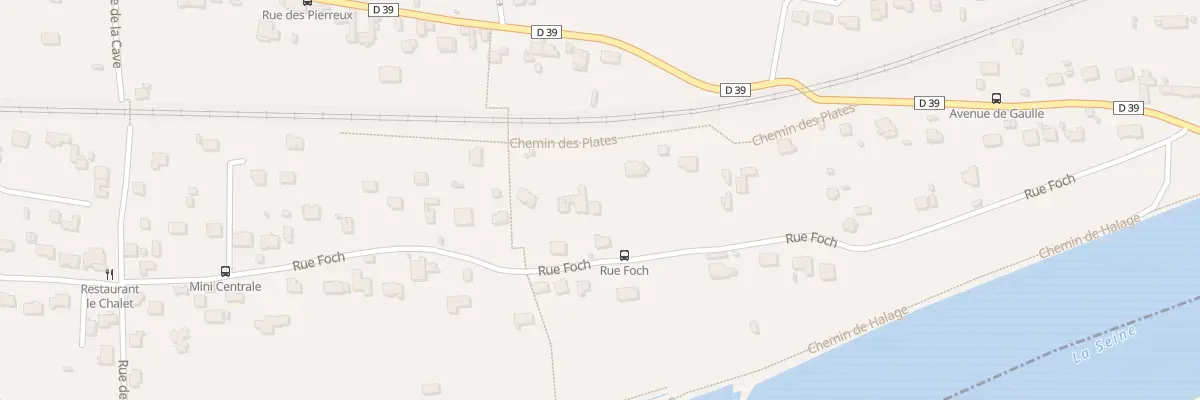 Plan du 75B Rue Foch à Chartrettes