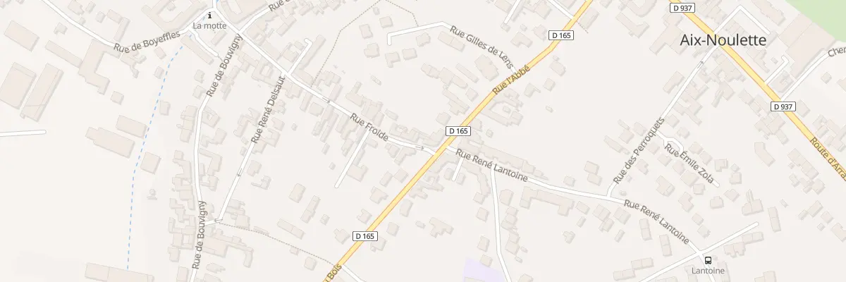 Plan du 2 Rue Froide à Aix-Noulette