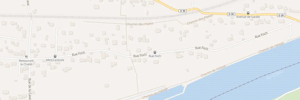 Plan du 75 Rue Foch à Bois-le-Roi