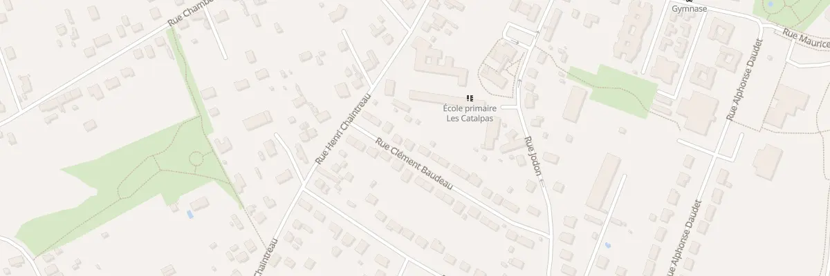Plan du 22 Rue Clément Baudeau à Villemandeur