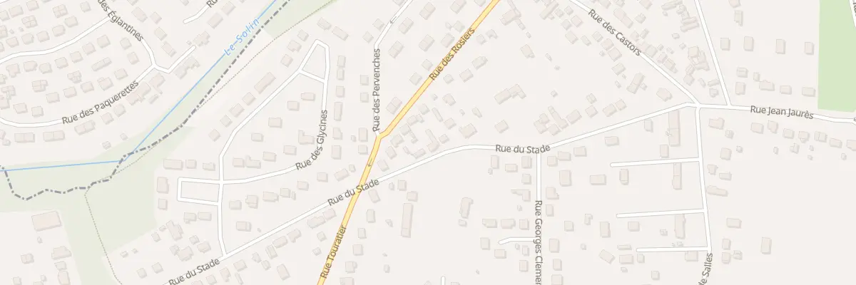 Plan du 30 Rue du Stade à Villemandeur