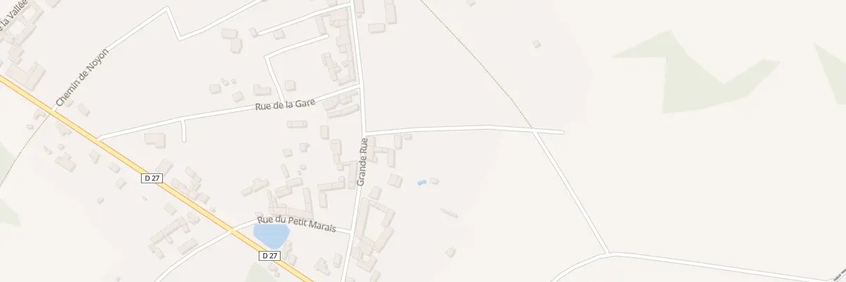 Plan du 86 Le Village à Boulogne-la-Grasse