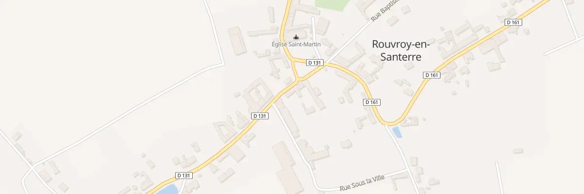 Plan du 61 Rue de la Chapelle à Rouvroy-en-Santerre