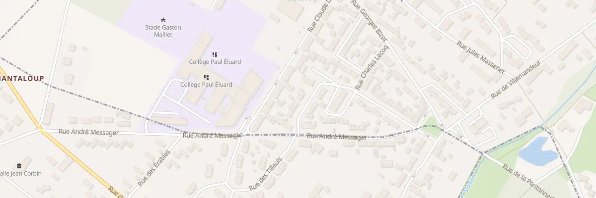 Plan du 29 Rue Hector Berlioz à Châlette-sur-Loing