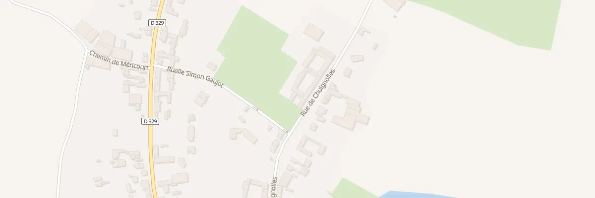 Plan du 11 Rue de Chuignolles à Proyart