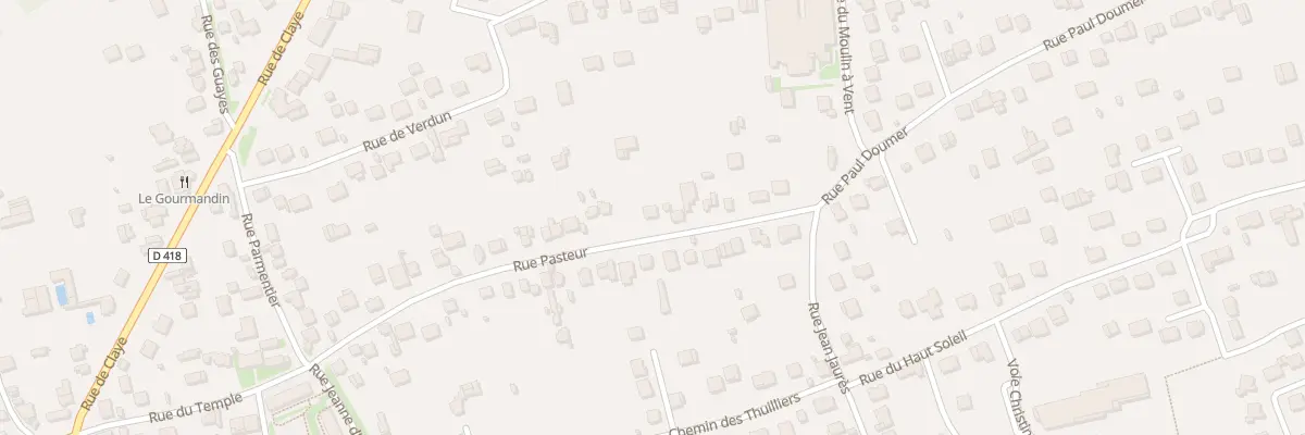 Plan du 47 Rue Pasteur à Thorigny-sur-Marne