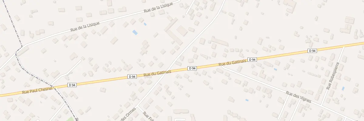 Plan du 62 Rue du Gâtinais à Châlette-sur-Loing