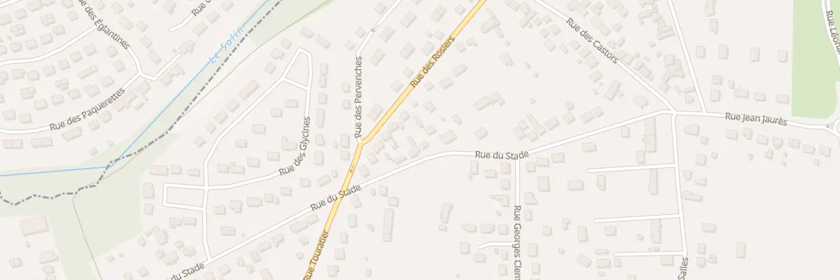 Plan du 28 Rue du Stade à Villemandeur