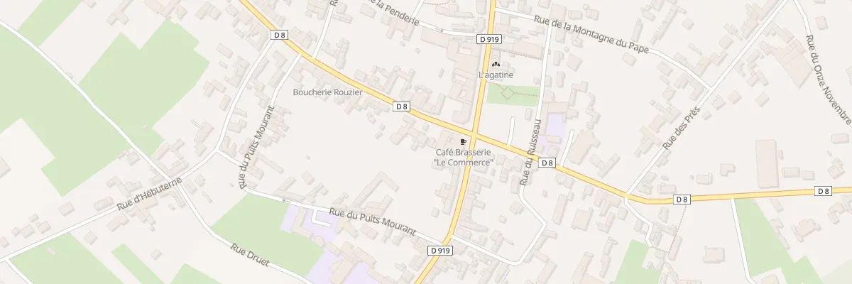 Plan du 1 Rue du Moulin à Bucquoy