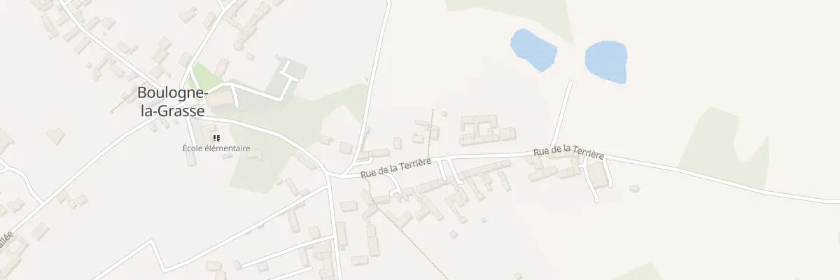Plan du 7 Rue de la Terrière à Boulogne-la-Grasse