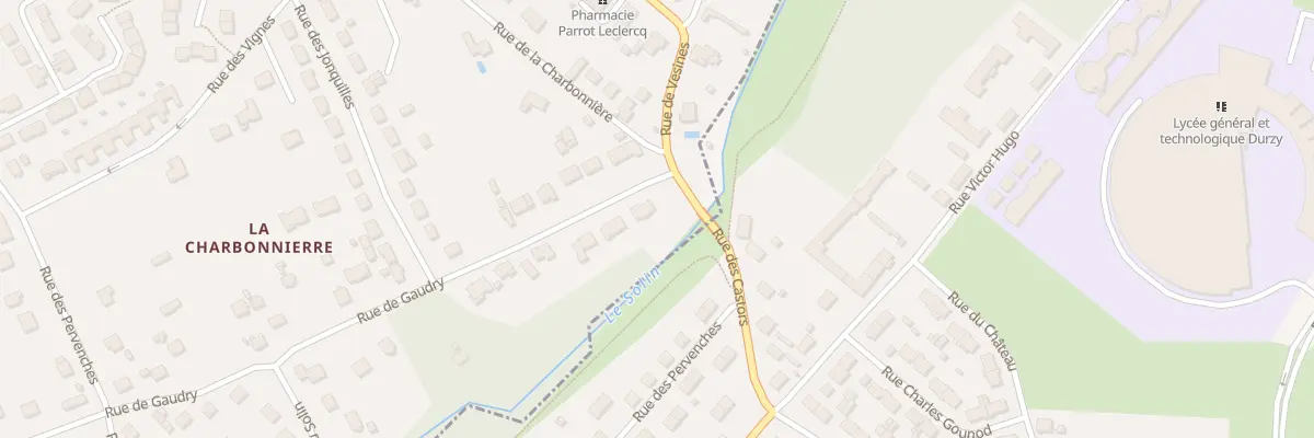Plan du 1124 Rue de Gaudry à Pannes
