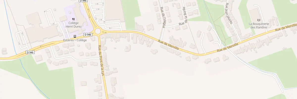 Plan du 223 Rue de Merville à Estaires