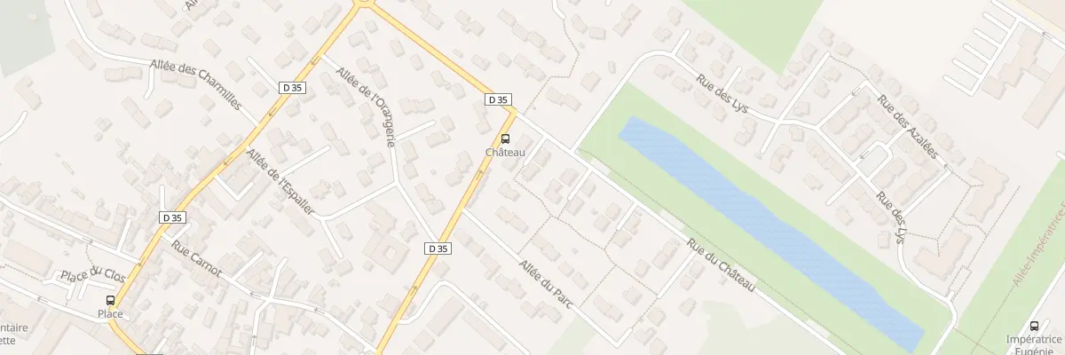 Plan du 21 Rue du Chateau à Ferrières-en-Brie