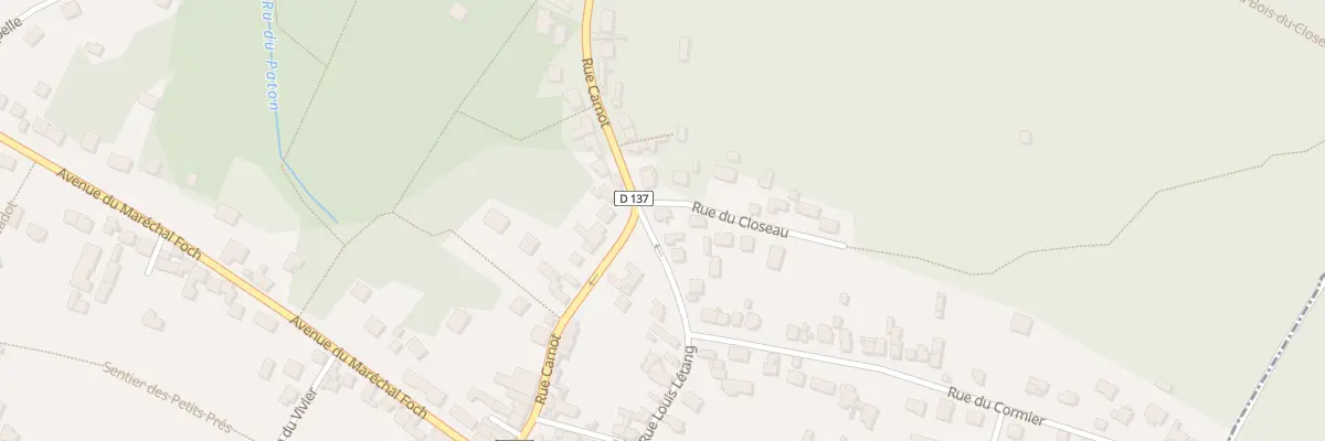 Plan du 35 Rue Louis Letang à Bois-le-Roi