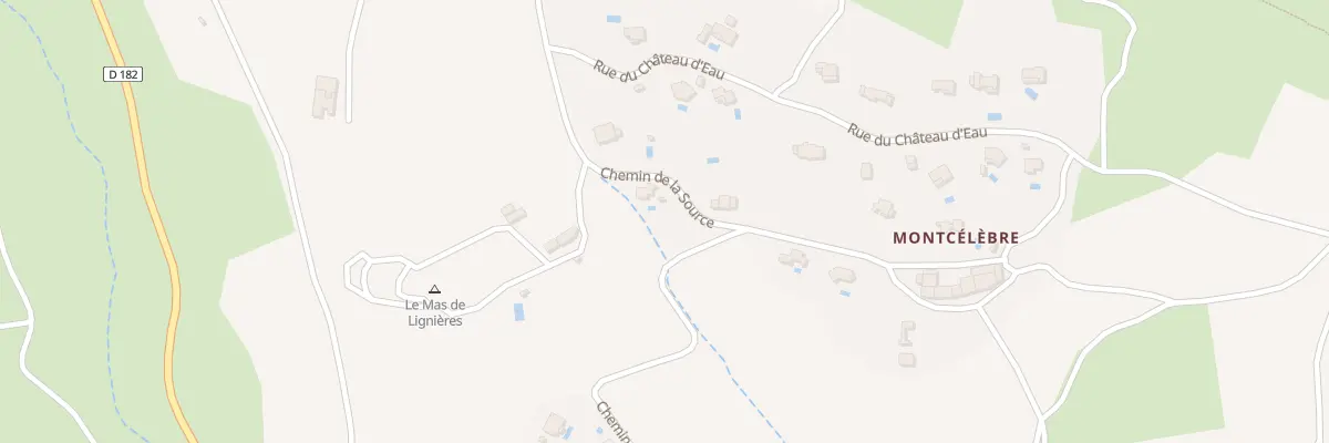 Plan du 5276 Montcelebre à Cesseras