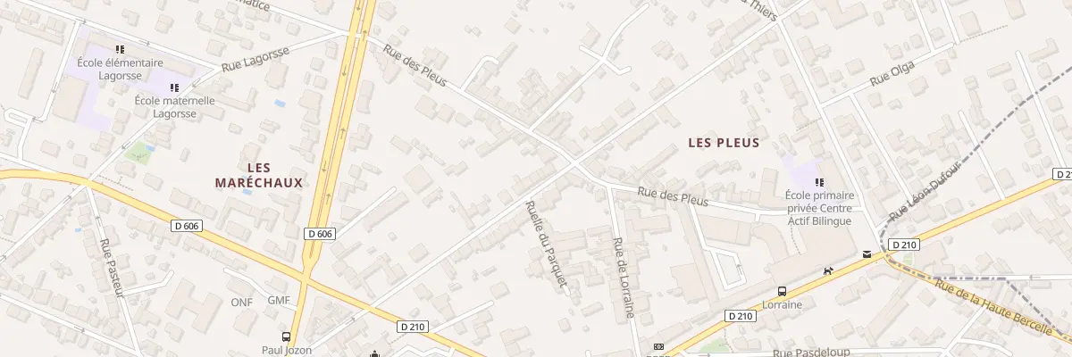 Plan du 27 Rue Paul Jozon à Fontainebleau