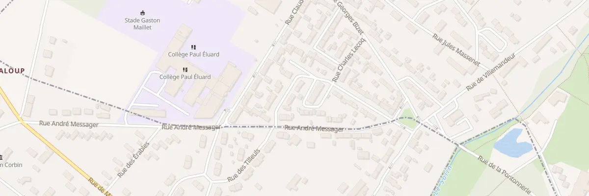 Plan du 28 Rue Hector Berlioz à Châlette-sur-Loing