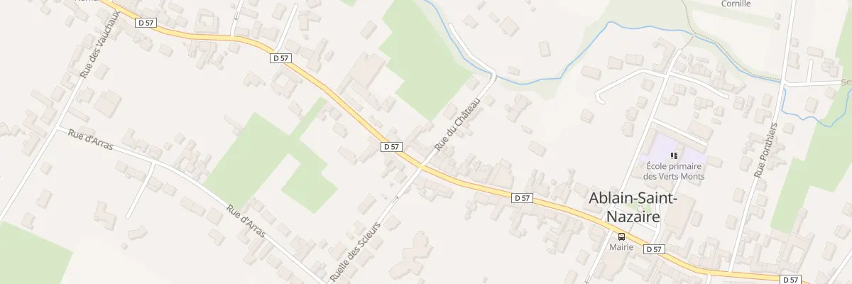 Plan du 118 Rue Marcel Lancino à Ablain-Saint-Nazaire