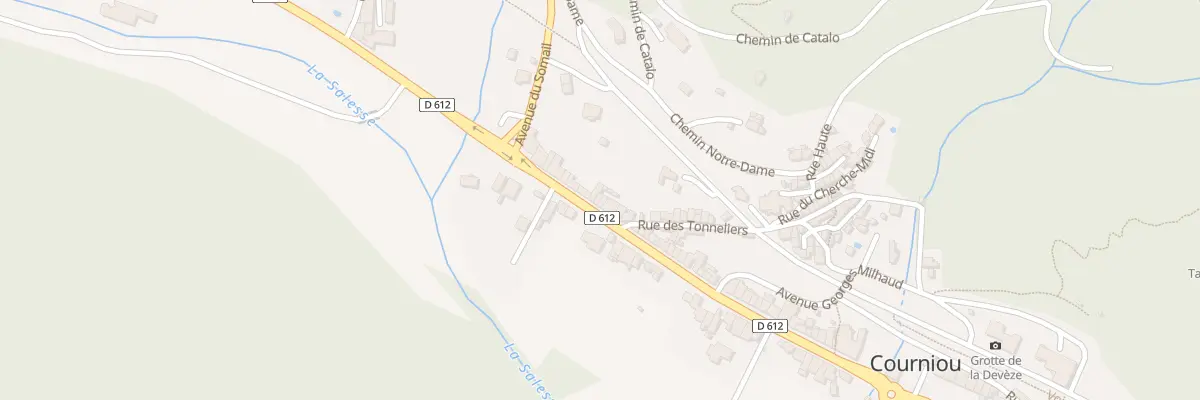 Plan du 5324 Le Village à Courniou