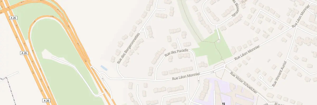 Plan du 10 Rue des Paradis à Bully-les-Mines