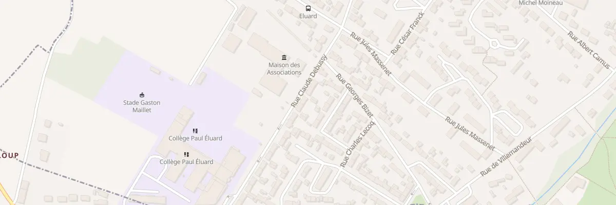 Plan du 27 Rue Claude Debussy à Châlette-sur-Loing