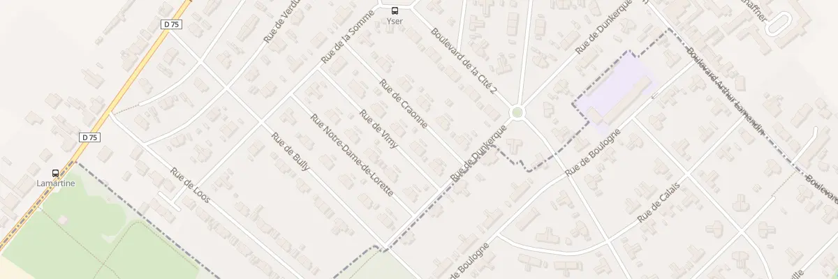 Plan du 8 Rue de Vimy à Mazingarbe