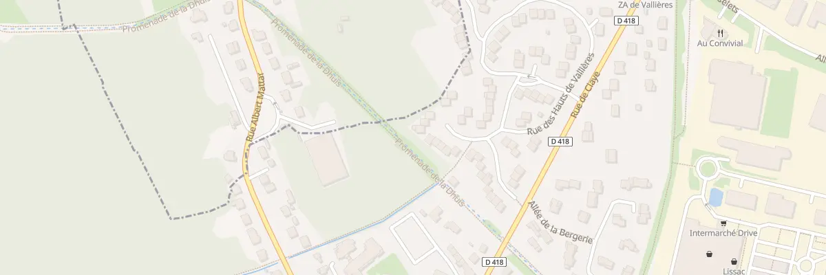 Plan du 45 Rue des Hauts de Vallières à Thorigny-sur-Marne