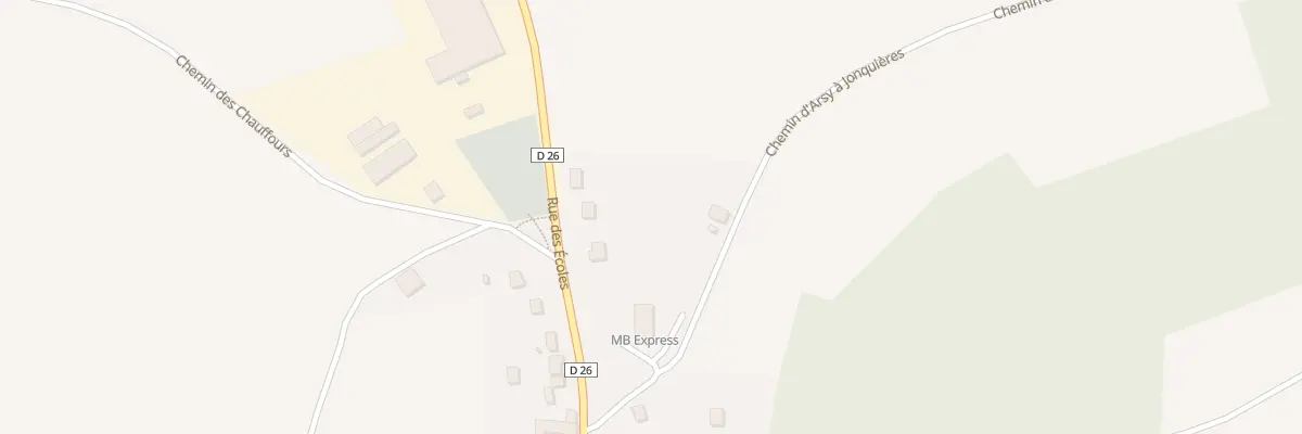 Plan du 46 Rue des Ecoles à Canly