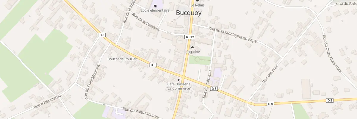 Plan du 3 Rue Dierville à Bucquoy