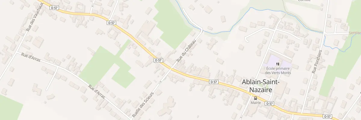 Plan du 116 Rue Marcel Lancino à Ablain-Saint-Nazaire