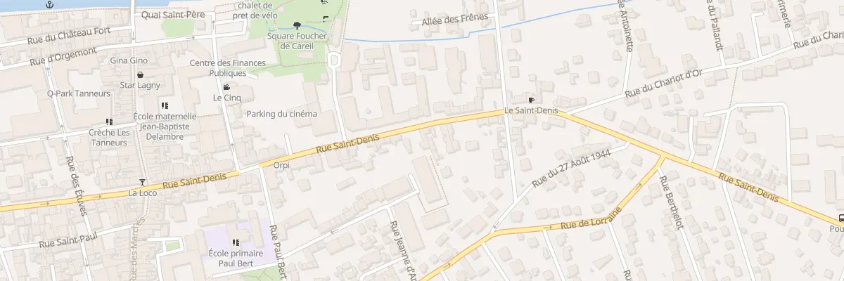 Plan du 71 Rue Saint-denis à Lagny-sur-Marne